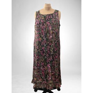 STUDIO 1 Sleeveless, Scoop Neck Layered Dress, Size 22W